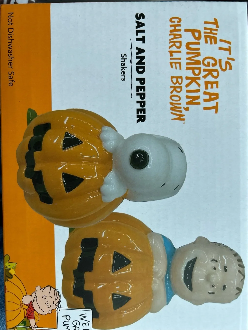 Peanuts Orange and Black Pumpkin Wall Décor Set